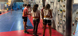 Climbing course in Donostia