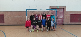 The women's futsal team has started training this week.