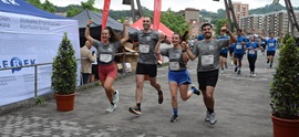 Mondragon Unibertsitatea ha participado en la VII. Carrera entre empresas en Bilbao