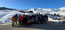 48 alumnos/as de Mondragon Unibertsitatea han estado esquiando en Formigal