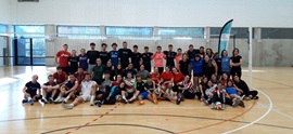 Ayer se disputó el campeonato de Voleibol de Mondragon Unibertsitatea en Aretxabaleta