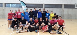 El miércoles se disputó el campeonato de Balonmano de Mondragon Unibertsitatea en Aretxabaleta