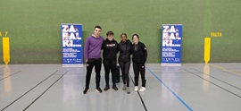 Bonita representación de Mondragon Unibertsitatea en el torneo internacional ZABALKI