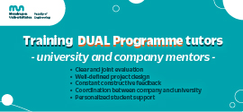 Training plan for DUAL Programme tutors