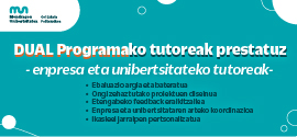 Prestakuntza plana Programa Dualeko tutoreentzako