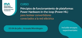 Lanzamos nuevo curso sobre Power Hardware in the Loop para testear convertidores conectados a la red eléctrica
