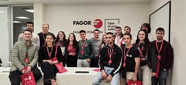 Visit of students from the Master's Degree in Intelligent Energy Systems to Fagor Automation