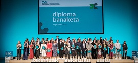 Mondragon Unibertsitatea awards diplomas to 312 graduates of the myGADE Dual and Business Data Analytics degree and master's degrees in management