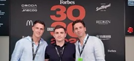 Dos egresados de LEINN, Jon Enríquez y Beñat Arrizabalaga, entran en la lista Forbes 30 Under 30 gracias a Vidext